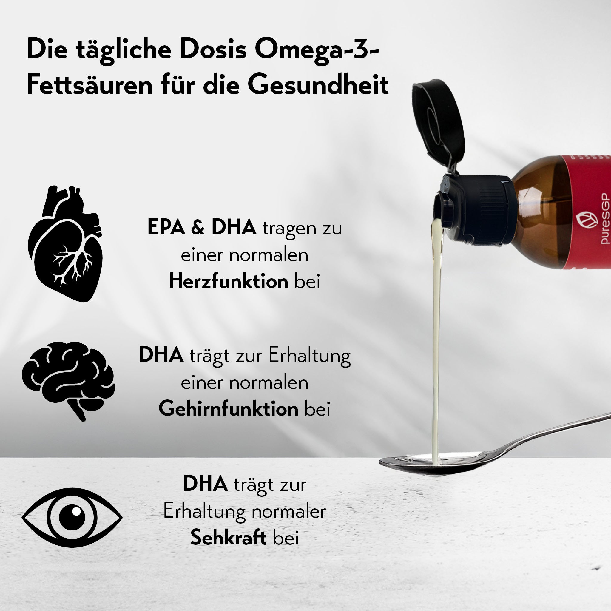 pureSGP OMEGA-3 ÖL FORTE