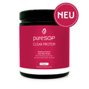 Dose pureSGP Clear Protein, Geschmacksrichtung Peach Ice Tea.